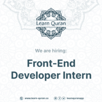 Vacancy: Front-End Developer Intern