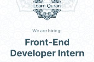 Front-End Dev Intern